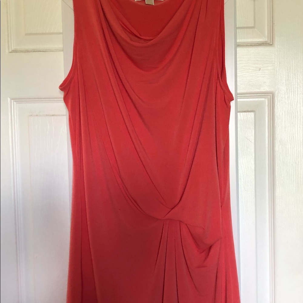 Orange Michael Kors Cocktail Dress.